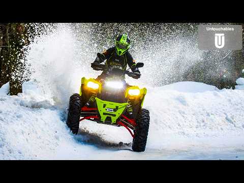 Frozen Rush Snow Ice Race ATV SSV QUAD MOTO"Băiuț