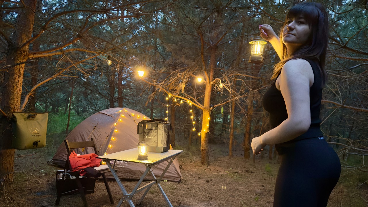 Rain in the Pine Forest Nature, Food & Calm Escape