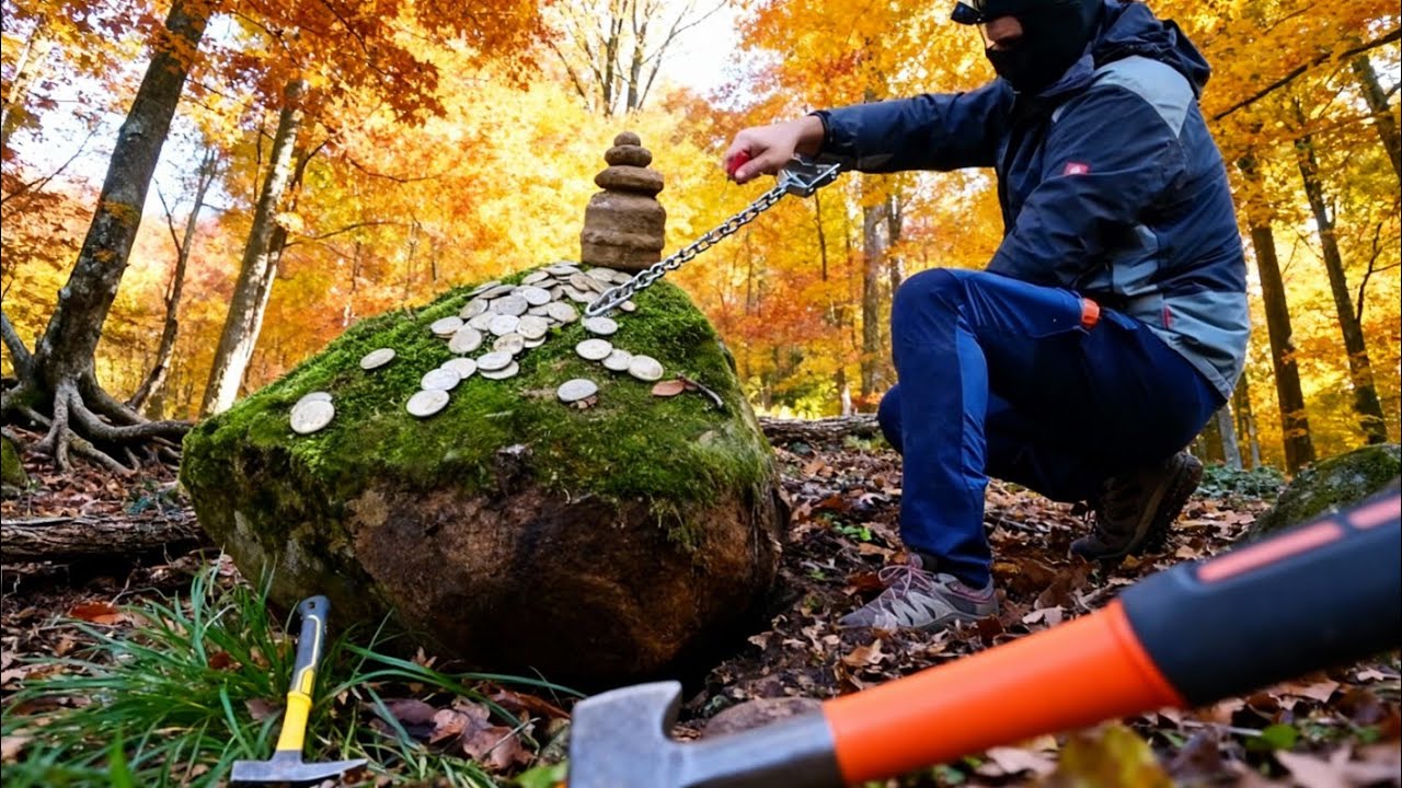 Bu Ormandaki TAŞIN ALTINDA NE VAR? Hazine Tam BURADAYMIŞ