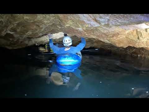 Kayaking In A Giant Underground Marble Mine