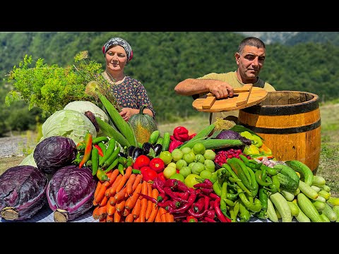 Storing and Cooking Vegetables according to the Old Rustic