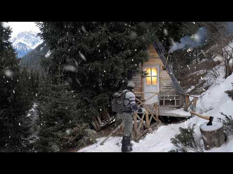 I Restored an Abandoned Cabin in the Mountains and Spent