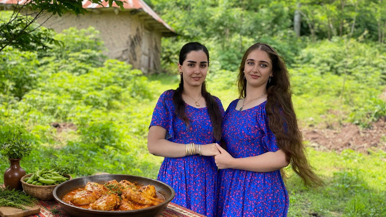 Spring Village Life Cooking Traditional Chicken &