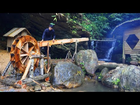 How to Build a Water Wheel for a Hydroelectric Generator