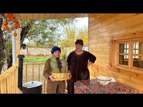 Making PINEAPPLE JAM with Grandma Rose | After the Rain |