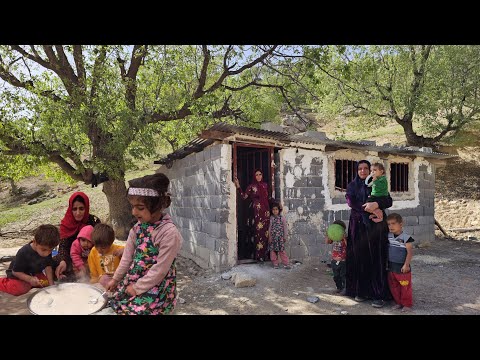 Kulthum and Durham family in the heart of nature The real