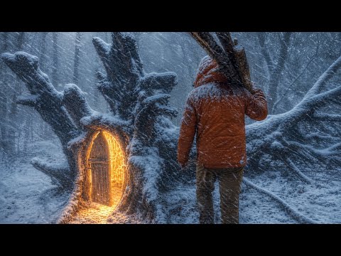 2 Days Trapped in a Blizzard The Hidden Shelter That Saved
