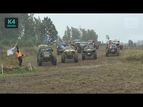 Truck OffRoad mud/water Mayhem in circle race