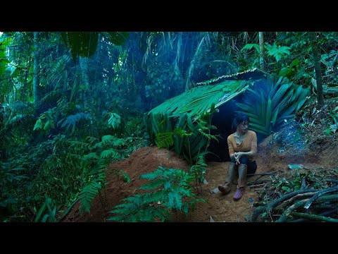 wild survival skills alone, cooking with stone, bushcraft
