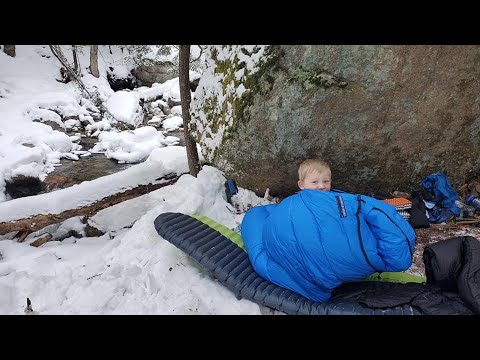 NO TENT Winter Camping & Backpacking - Hiking & Camping in