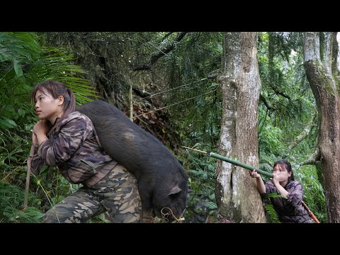 skills, hunting wild boars, with poisoned arrows, trapping