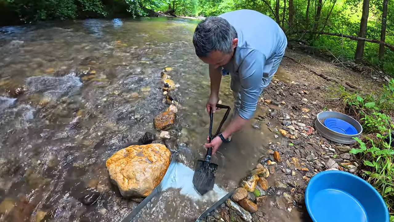 Derede Altın Eledik Ne Kadar Altın Çıkardık