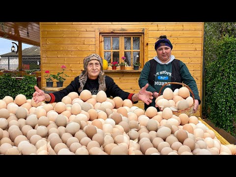 Grandma's Delicious Recipe with Chicken Eggs! A