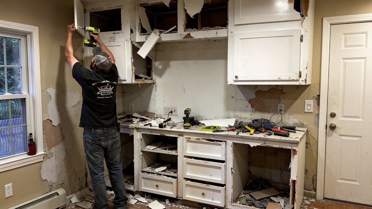 Man Transforms Old House Into DREAM HOME In 8 Years By