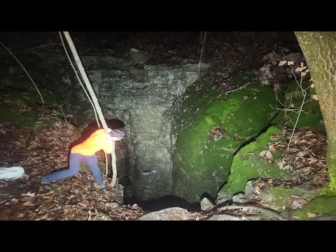 Hole Near The Train Tracks Leads To Underground Lake
