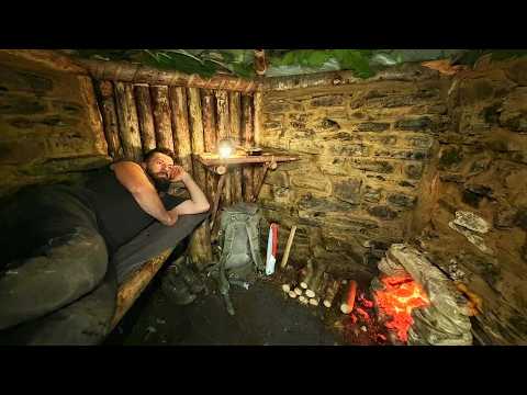 ​I Built a Stone Hut in the Woods: My Ultimate Forest
