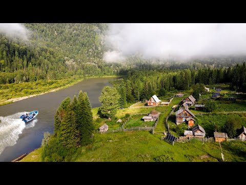 Life in Remote Taiga Village In Russia. Far From