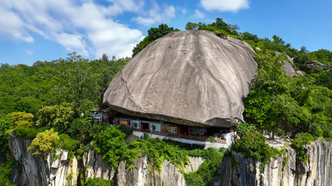 China’s Insane Cliff House: Was the Rock Built by Humans?