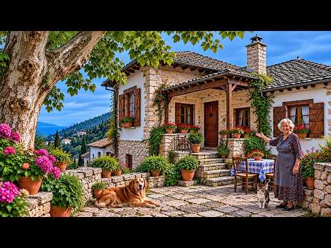 This Tiny Greek Village Has Everything — Stone Houses,