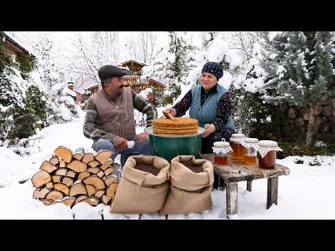 Baking a Village Honey Cake From Scratch