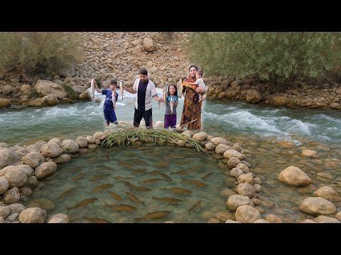 Traditional Fishing Techniques of a Nomadic Family in a