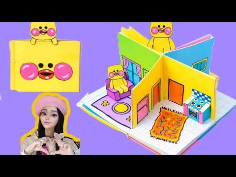 Paperduck 3 Boyutlu Ev Yapımı #craft #kendinyap #diy