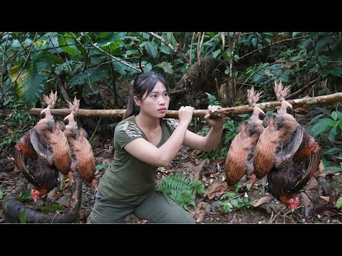 leading water to shelter, trap making skills to catch wild