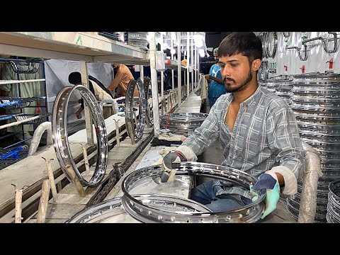 Unveiling The Manufacturing Process of Motorcycle Wheel