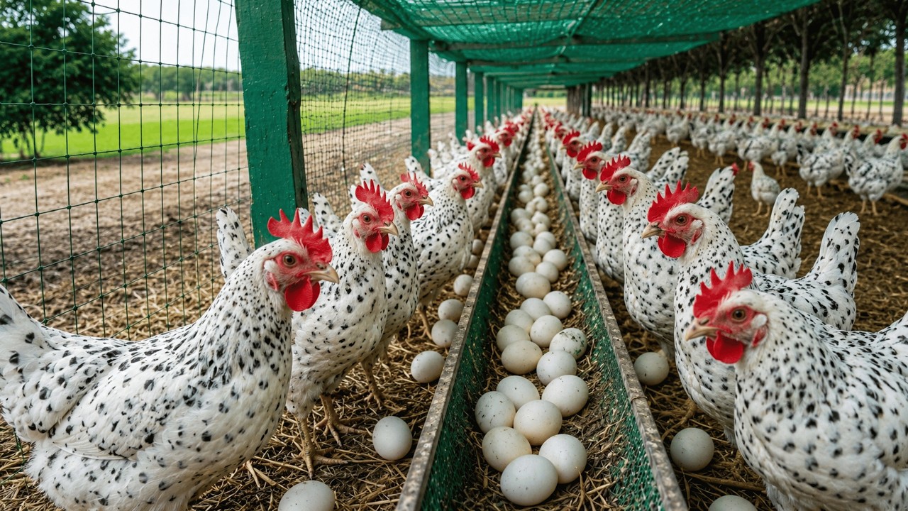 How to Raise Chickens for Eggs High Yield Egg Harvest Day