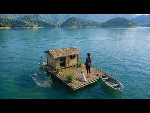 VIDEO FULL: Girl Builds a Floating House from Scratch and
