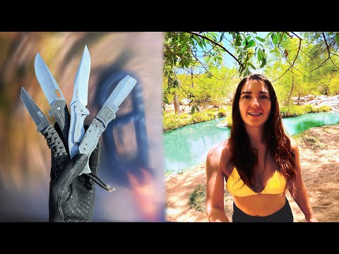 Weapons Found Underwater Metal Detecting a Desert Creek