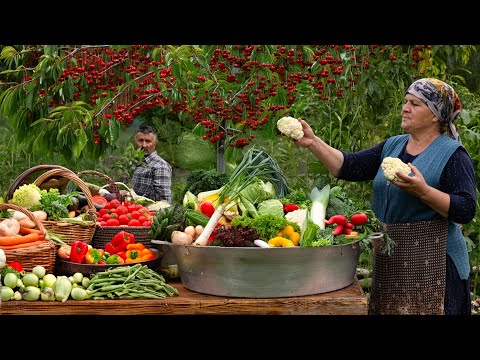 Farm Fresh: Broccoli Harvest, Pickling, and a Home-Cooked