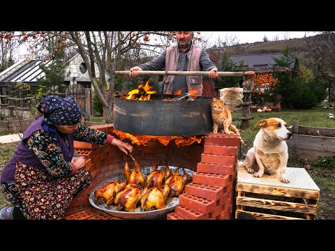 Stuffed Chicken Under the Iron Dome Unique Cooking Method