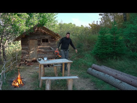 My eco-settlement I'm building a bathhouse out of branches