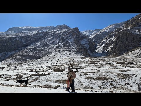 Jahangir's trip to Sardsir's house in the snowy mountains