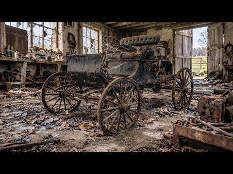 I Found a 130-Year-Old 1893 Duryea Motor Wagon Locked in a