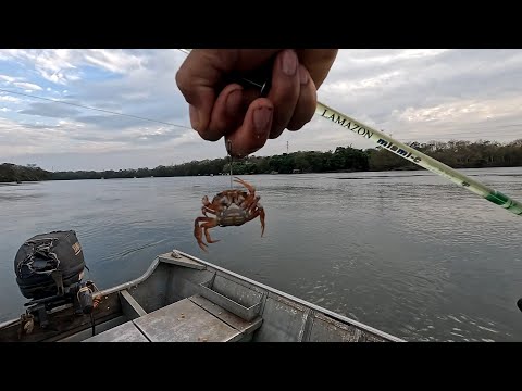 Não dava tempo de colocar isca Barragem de água vermelha
