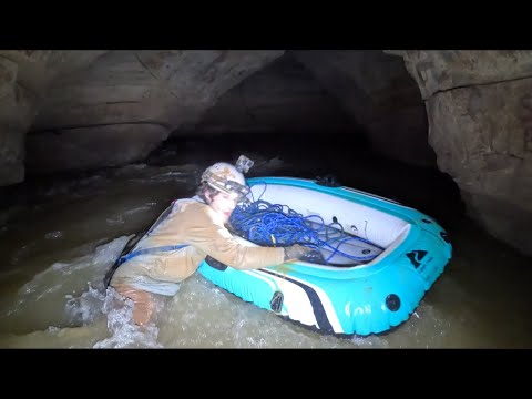 Flash Flood Rips Through A Cave