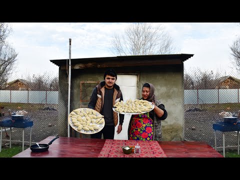 We Cooked Delicious Pastry Dish "Gyurza" In Rural Village