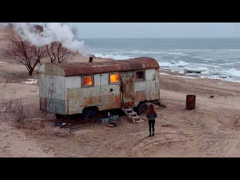 Alone by the Sea Restoring an Abandoned Trailer for the