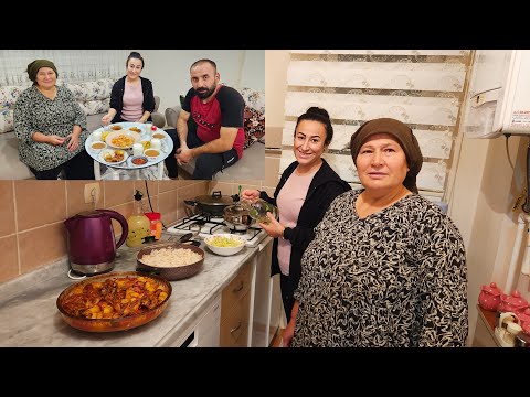 ELİF KIZIM MUTFAKTA AKŞAM YEMEĞİ ANNELİ KIZLI SOHBETİMİZ