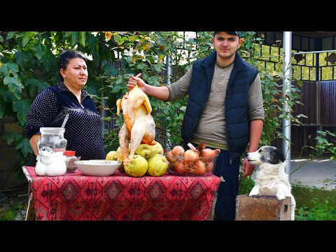 CHICKEN With CHESTNUT Recipe | Country Life Azerbaijan