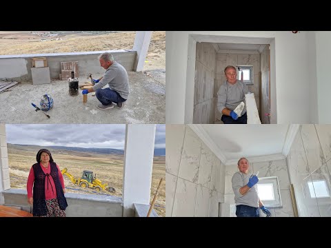 KÖYÜMÜZÜN SU BORULARI DÖŞENİYOR EVİMİZİN UFAK TAMİR