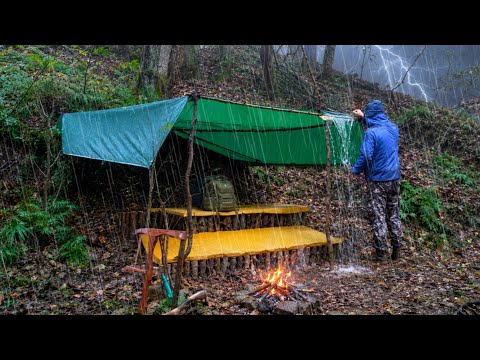 24 Hours in Heavy Rain and Thunderstorms Did My Shelter