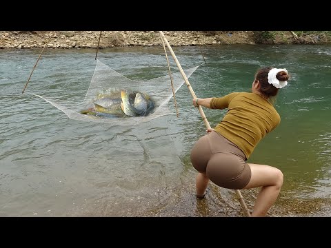 Fishing Techniques - Traditional Net Fishing Using Good