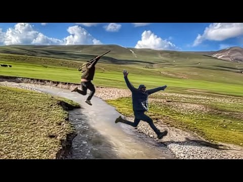 ATA SPORU DEREDEN ATLAMA YARIŞI--SİNEK YAYLALARINDA SÜRÜ