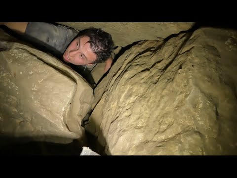 Stuck In A Crack At The Back Of The Cave