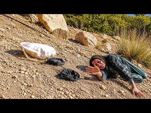 Homeless Woman Falls From a Mountain I Rush to Save Her