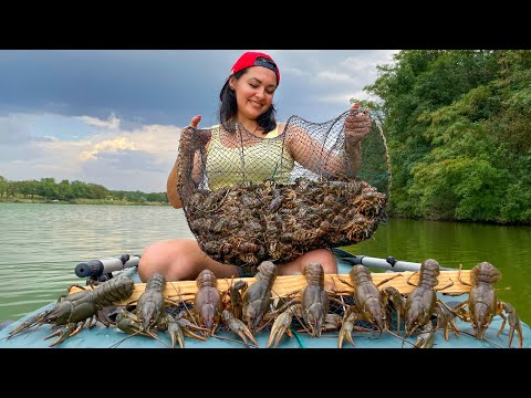 How I Caught and Cooked My First Crayfish From a Catch to