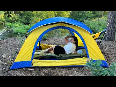 Cozy Solo Camping by the RiverNature ASMR & Outdoor